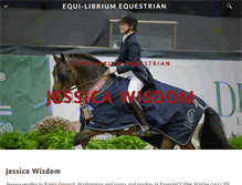 Tablet Screenshot of eqequestrian.com